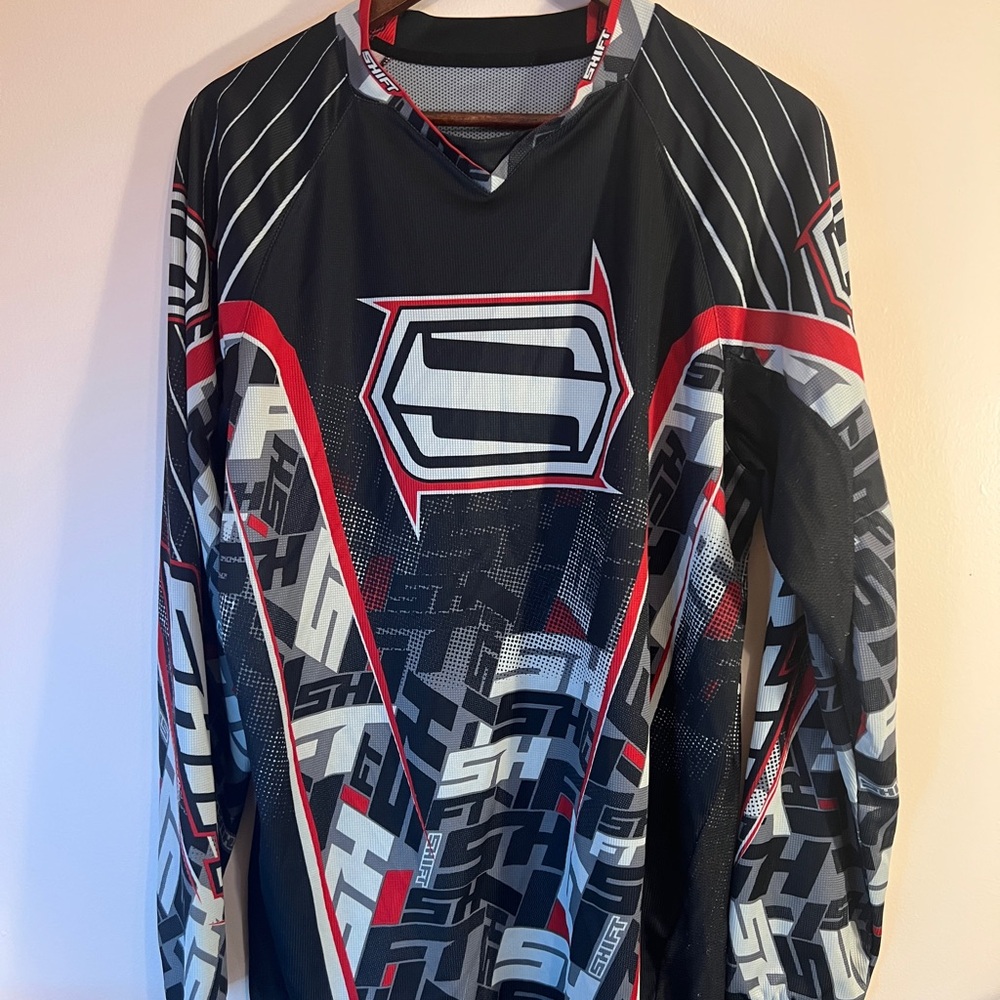Shift MX Ride Club Motocross Dirt Bike Jersey size L